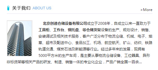 创德货架网站SEO案例